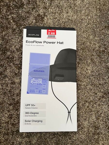 エコフロー EcoFlow EcoFlow Power Hat(サイズ:M-L) EFPowerHat-M-L充電帽子新品ハット