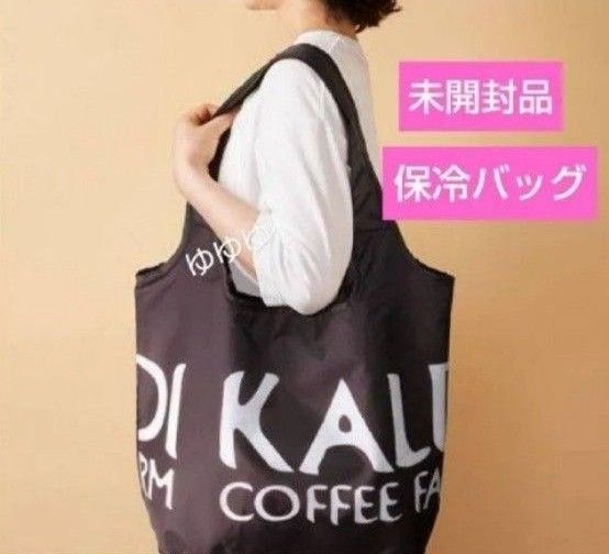 KALDI カルディ コンパクト保冷バッグ エコバッグ ブラック 黒 保冷バッグ 折り畳み 折り畳みエコバッグ 新作 新品