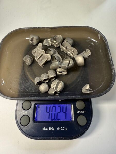 金パラ 撤去冠 12%パラ 40g