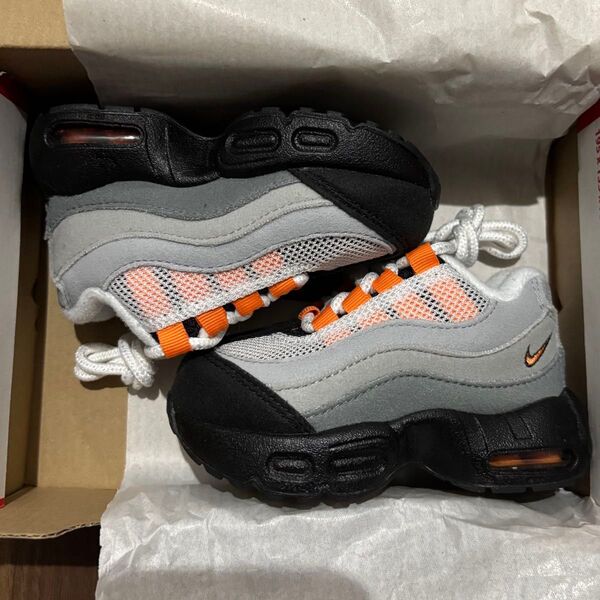 10cm Nike Air Max 95 TD Recraft Bright Mandarin