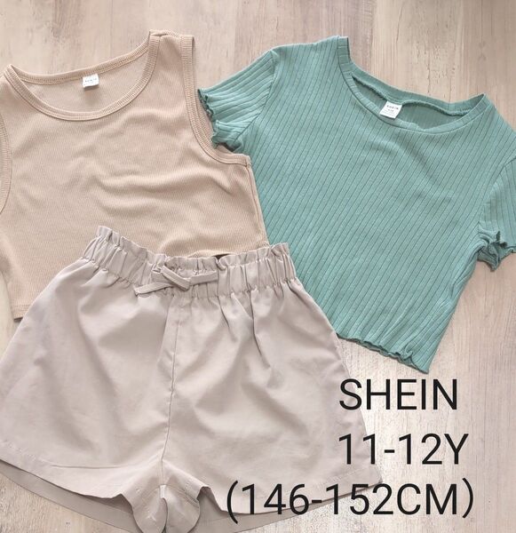 SHEIN11-12Y(146-152CM)おまとめ シーイン 小学生 半袖Tシャツ