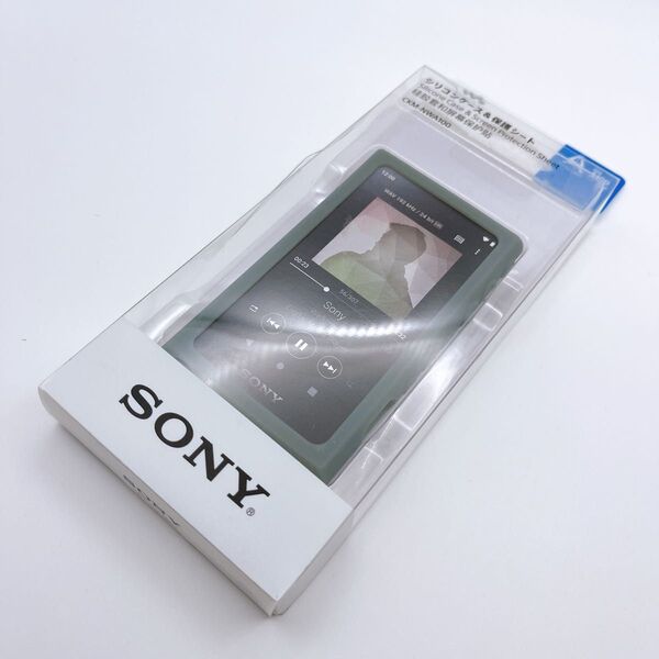 SONY ウォークマン NW-A100シリーズ シリコンケース&保護シート CKM-NWA100 未使用未開封