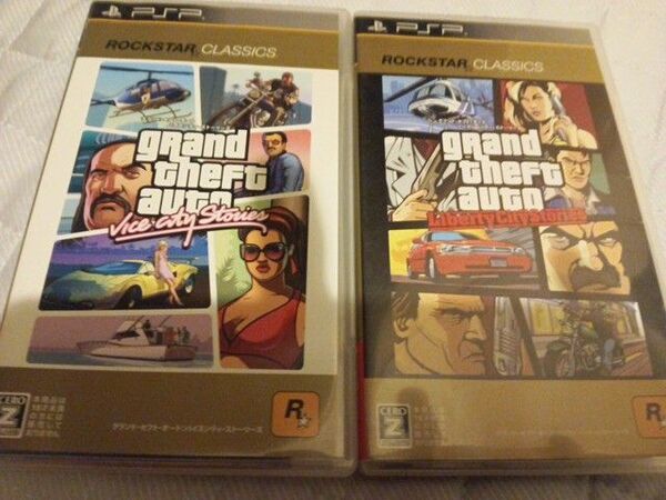 PSP グラセフ GTA 2枚セット 動作品