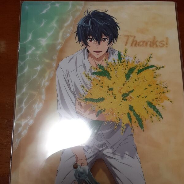 Free! シリーズ Thanks! Birthday 桐嶋郁弥 クリアファイル 京アニショップ! バースデー アニメ 桐嶋郁也
