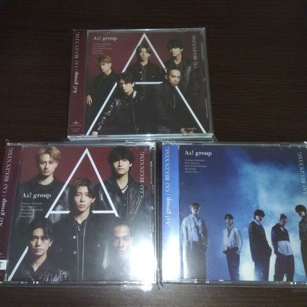 《A》BEGINNING CD Aぇ! group 通常盤 初回限定盤 初回盤 A B DVD 3形態 ABEGINNING