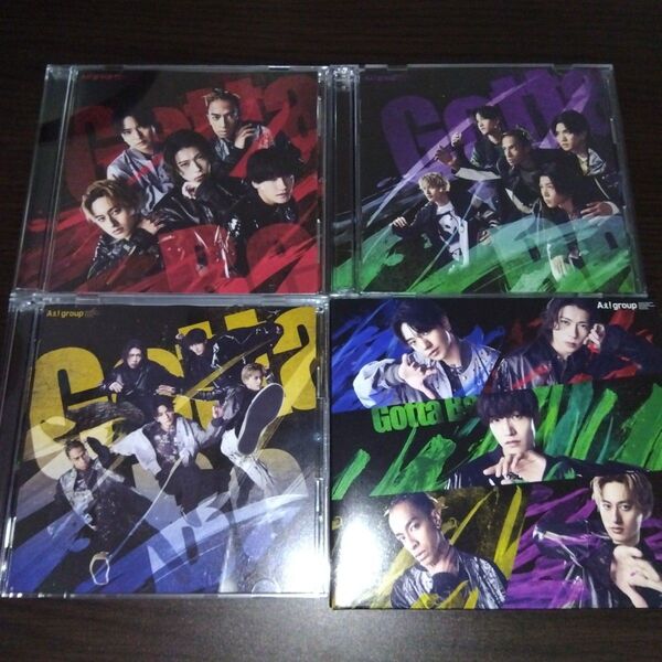 Aぇ! group Gotta Be CD 初回限定盤 A B C 通常盤 4形態 gottabe DVD 初回盤
