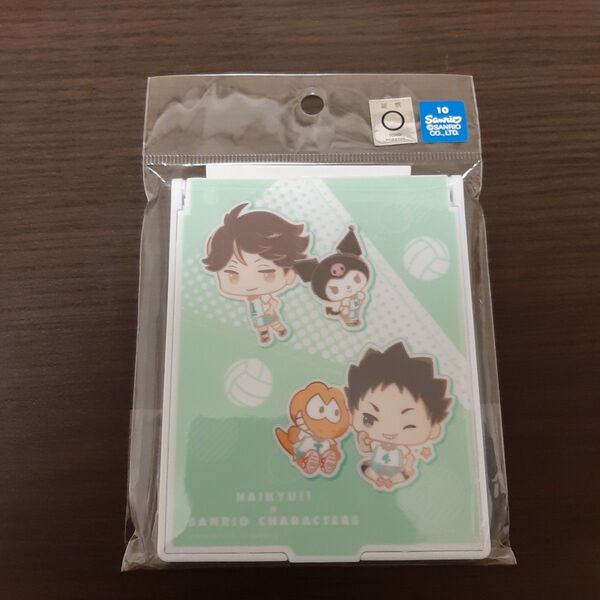ハイキュー!! 及川徹 岩泉一 サンリオ ミラー デカキャラミラー 青葉城西 ハイキュー!!×サンリオキャラクターズ クロミ