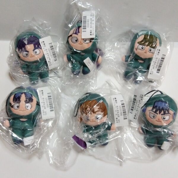 ① 全6種セット ほわぬいvol.2 劇場版 忍たま乱太郎 ドクタケ忍者隊最強の軍師