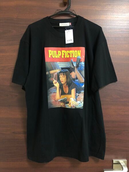 未使用タグ付 映画 パルプフィクション Tシャツ ブラック