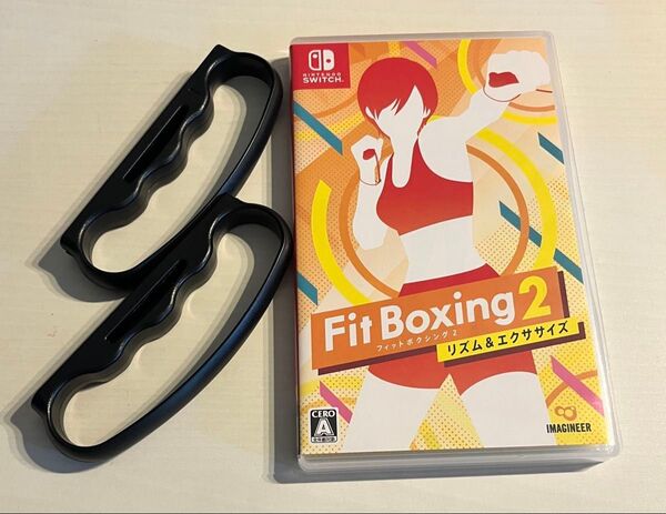 Switch スイッチ Nintendo Boxing フィットボクシング2 グリップ2つ付き アタッチメント