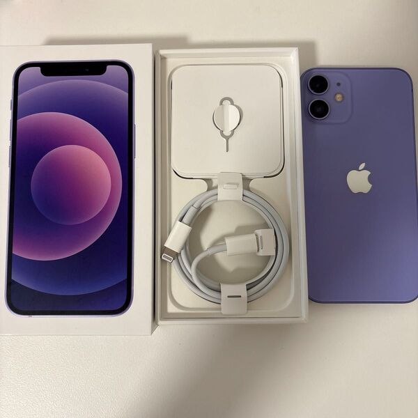 iPhone 12 mini パープル 64GB SIMフリー 美品
