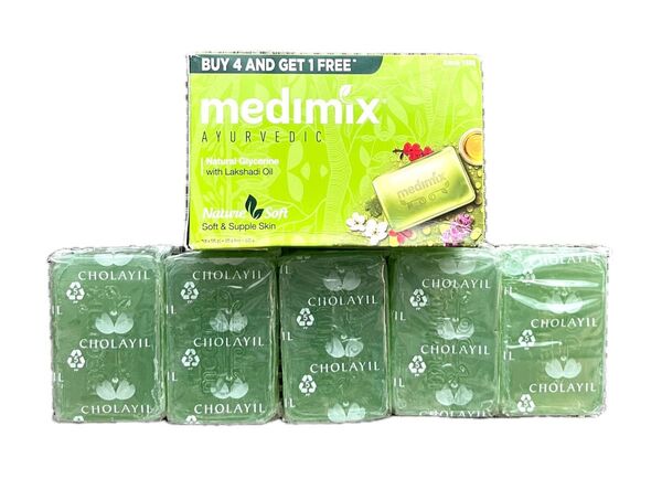 medimix アーユルヴェーダ 石鹸 5つ