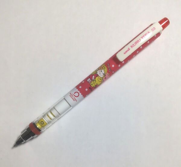 【中古】 uni クルトガ 水森亜土 シャープペンシル KURU TOGA 0.3mm アドちゃん