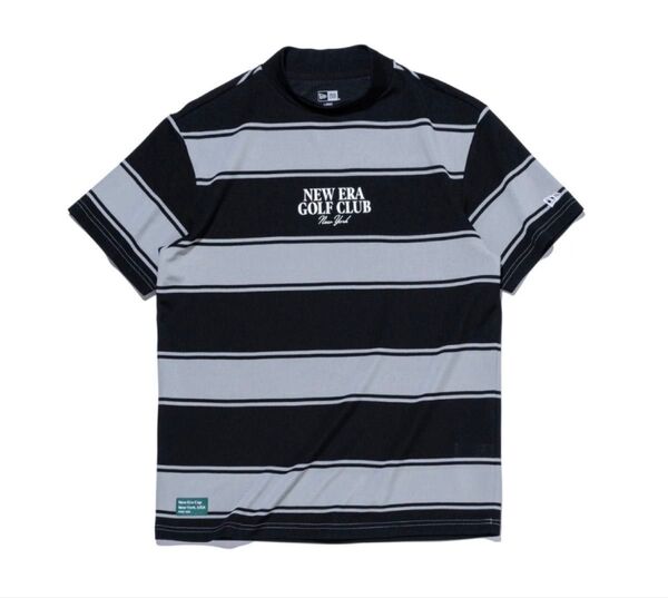 NEW ERA ニューエラ 鹿の子 ミッドネック Tシャツ ボーダー ゴルフ