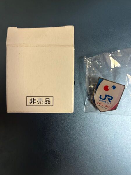 JR西日本 Expo2025 大阪関西万博 非売品ピンバッジ シールセット