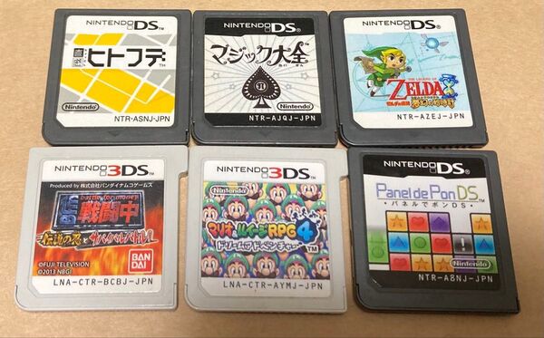 ニンテンドーDS 3DS ソフト 6本セット