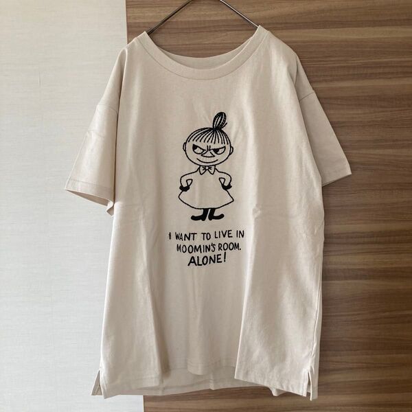 新品サマンサモスモスsm2 ムーミン ミィ ハンドステッチ風Tシャツ