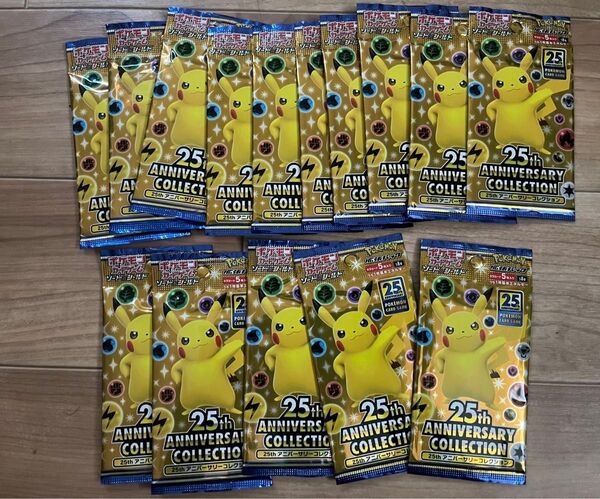 ポケモンカードゲーム 25th anniversary collection 15P