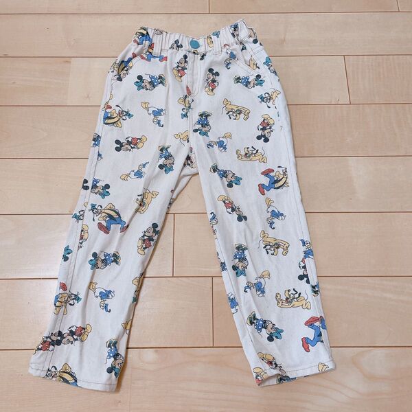 リトシー littc ディズニー パンツ キッズ 110 子供服 デニム ミッキー しまむら