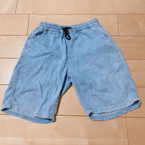 fokids ショートパンツ ハーフパンツ 短パン ハーパン 子供服 キッズ 130 breeze デニム デニムパンツ