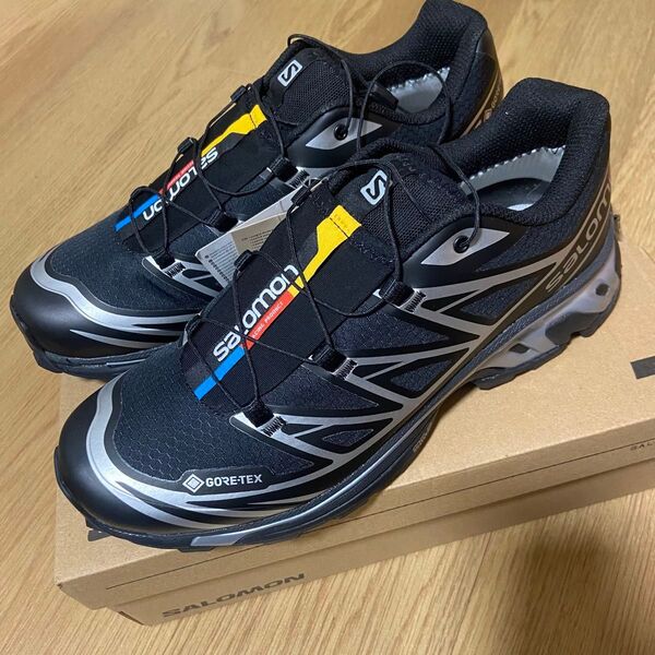 Salomon サロモン GTXブラック ゴアテックス XT-6 スニーカー