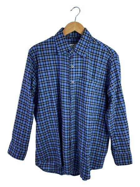 OUR LEGACY 23AW ABOVE SHIRT / CANTRELL CHECK 44 チェック 長袖シャツ ブルー