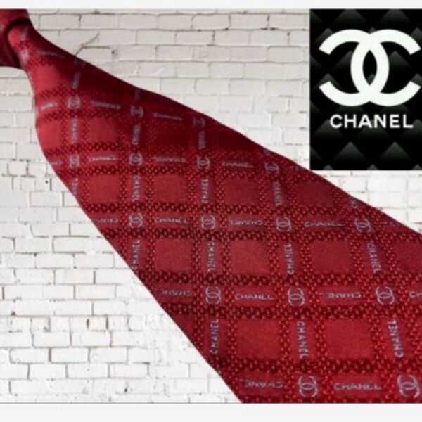 世界最高峰 CHANELシャネル CCココマーク ネクタイ