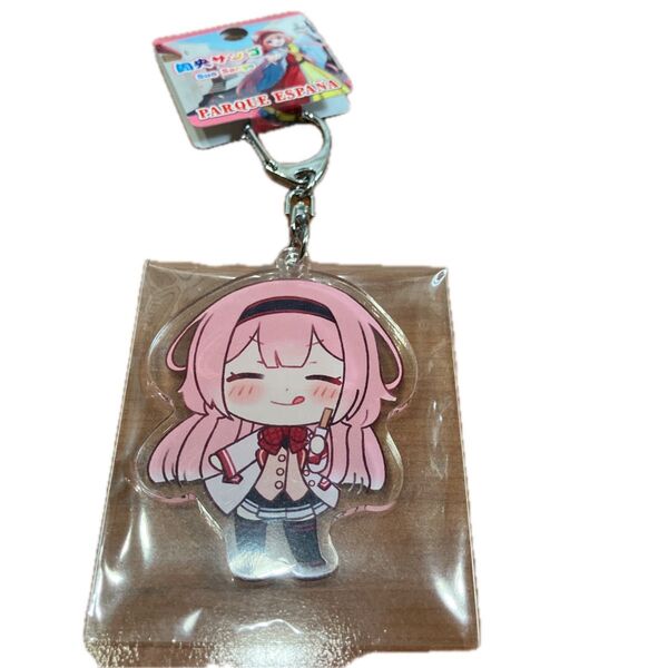 アクリルキーホルダー パルケエスパーニャ 志摩スペイン村 にじさんじ 周央サンゴ アクキー チュロス 可愛い