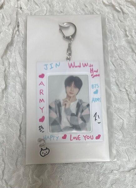 BTS ジン RUNSEOKJIN in JAPAN フォトカードホルダー POPUP JIN タルソク