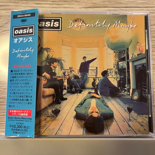 【国内盤】DEFINITELY MAYBE/OASIS オアシス
