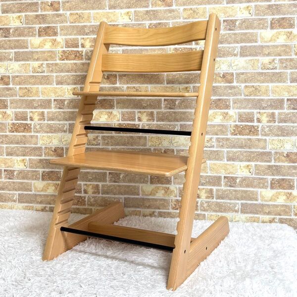 【美品】 現行モデル ストッケ stokke トリップトラップ 北欧 国内正規品 TRIPP TRAPP ハイチェア 子供椅子