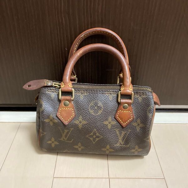 LOUIS VUITTON ルイヴィトン モノグラム ハンドバッグ ミニバッグ ミニスピーディ ポーチ 小物入れ ファッション