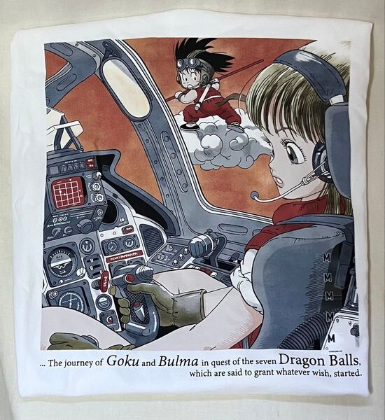 〈 L 〉ユニクロ ドラゴンボールUT 〈 Lサイズ 〉〈 悟空&ブルマ 〉新品