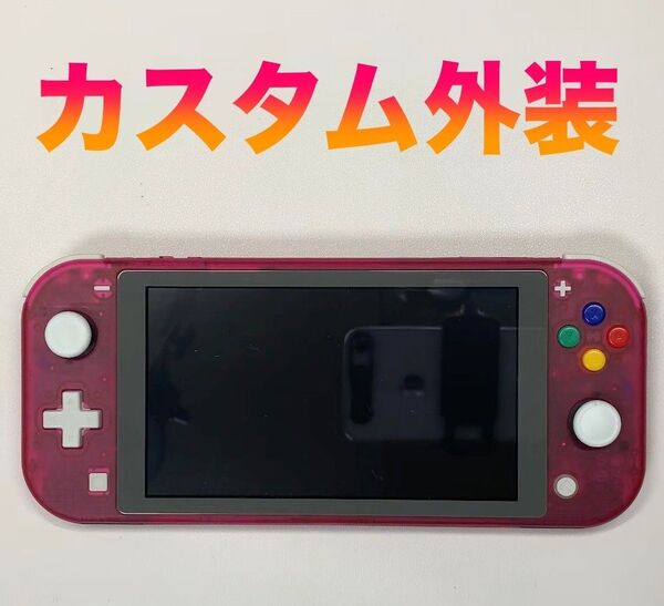 Nintendo Switch Lite 本体 動作品 カスタム外装 おまけ付き