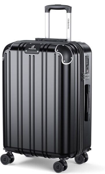 スーツケース 機内持ち込み Mサイズ 60L 拡張機能&ストッパー付き 超軽量 キャリーバッグ キャリーケース 出張 旅行