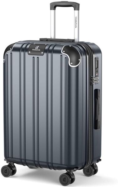 スーツケース 機内持ち込み Mサイズ 60L 拡張機能&ストッパー付き 超軽量 キャリーバッグ キャリーケース出張 旅行 ビジネス