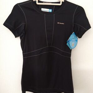 Columbia OMNI-FREEZE 半袖Tシャツ 黒ブラック 未使用タグ付き