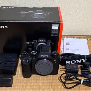 新品同様 SONY ソニー α9 ILCE-9 ボディ ショット数 1,878枚 元箱付属品有