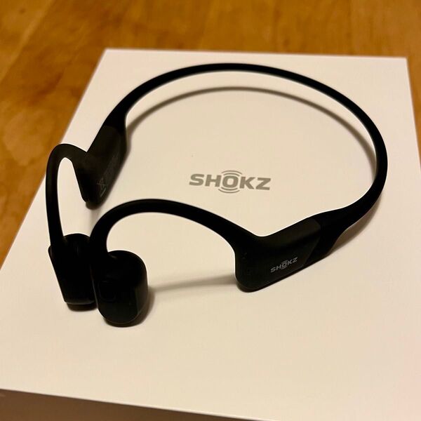 Shokz (ショックス) OpenRun Mini 骨伝導 ブラック オープンランミニ 2025年6月購入