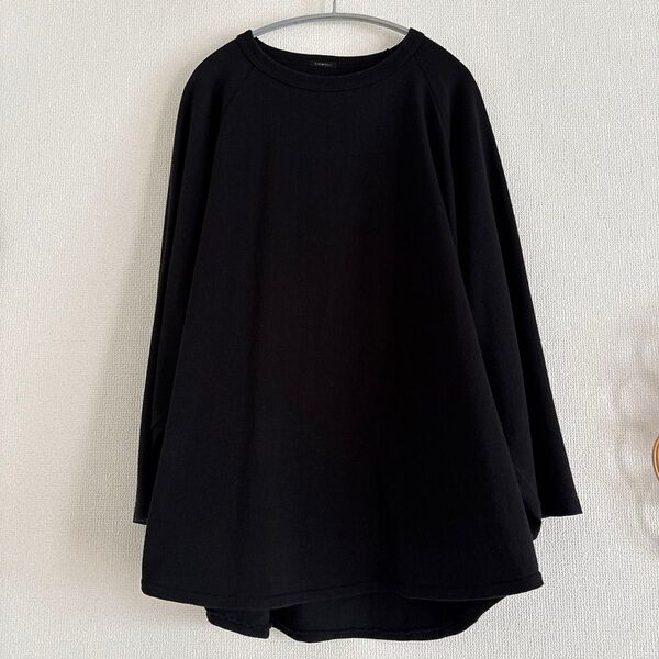 COMOLI コットンジャージーベースボールTシャツ