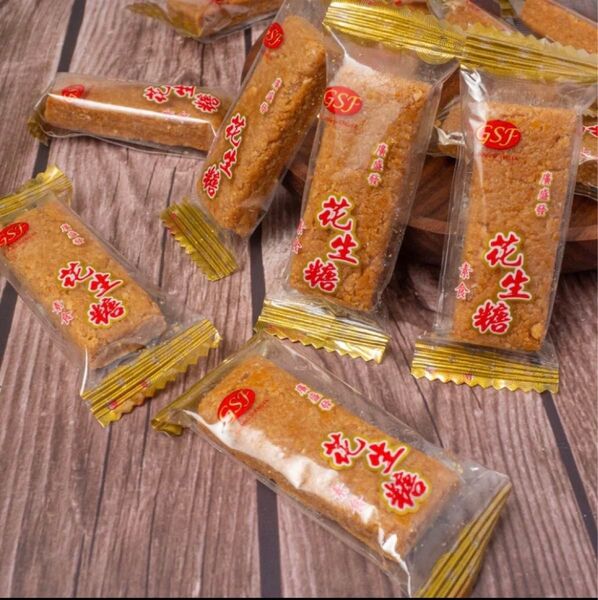 台湾 お菓子 田園 細花生糖 ピーナッツ クッキー 300グラム