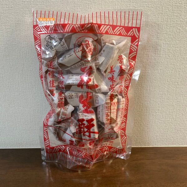 セール台湾お菓子 澎湖 正義 花生酥 無添加 ピーナッツクッキー 300g