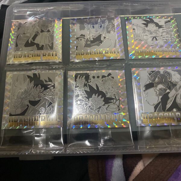 ドラゴンボールウエハース40周年シール 6枚セット