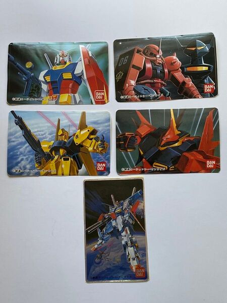 ガンダム シール 5枚セット