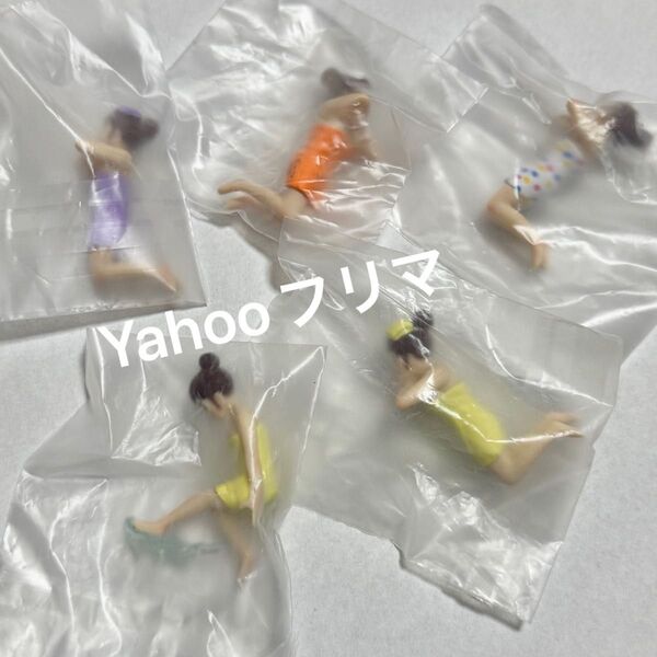 新品 コップのフチ子 温泉のフチ子 タオル チョコクランチ限定
