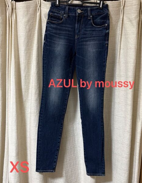 AZUL by moussy アズールバイマウジー スキニー デニム ジーンズ