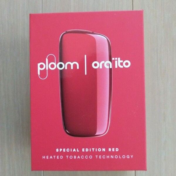【美品】 ploom X ADVANCED ora ito red 限定モデル スターターキット