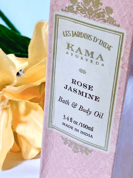 ★シュリンク未開封未使用品★KAMA AYURVEDA ローズ&ジャスミン バス&ボディオイル 100ml