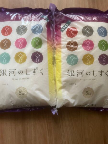 銀河のしずく 5kg 2袋セット 岩手県産 2024年産