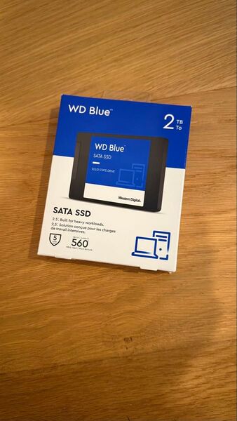 WD 内蔵SSD 2.5インチ / 2TB / WD Blue / SATA / WDS200T2B0A